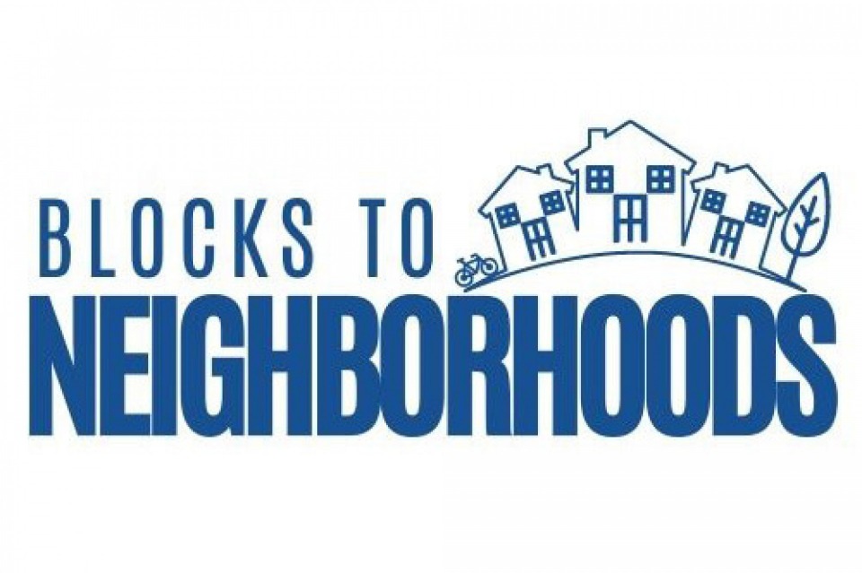 Blocks to Neighborhood logo